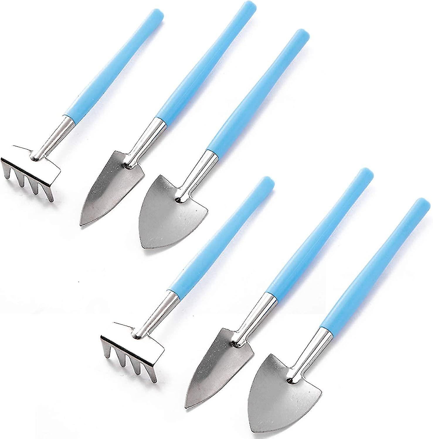 Mini Gardening Tools Set, 6 Pcs / Set Mini Gardening Tool - Mini Rake