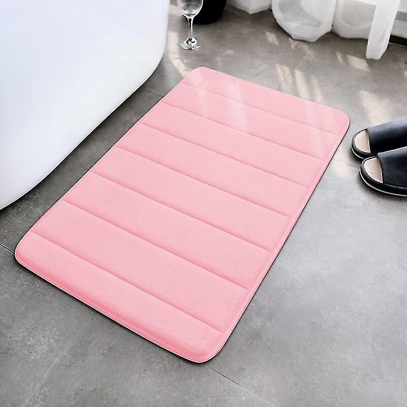 Pxcl Coral Velvet Floor Mat, Absorbent Non-slip Floor Mat