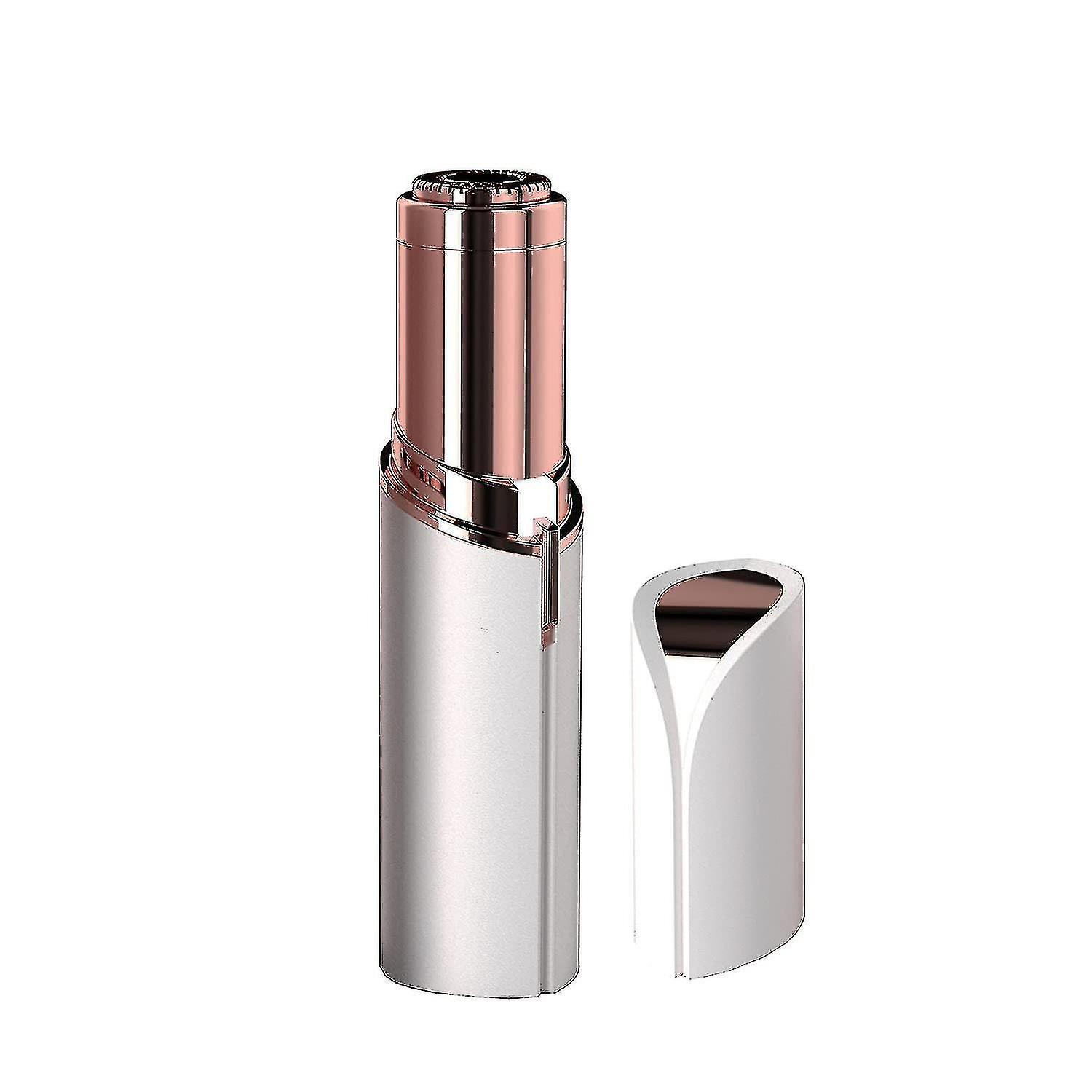 Flawless Womens Painless Hair Remover With Rechargeable Batterywhite/rose Gold