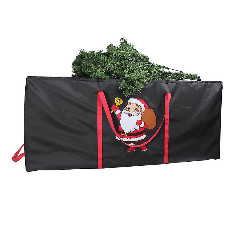 Premium Christmas Tree Storage Bag - Fits Up To 122cm Tall Artificial Disassembled Trees, Durable Handles & Sleek Dual Zipper