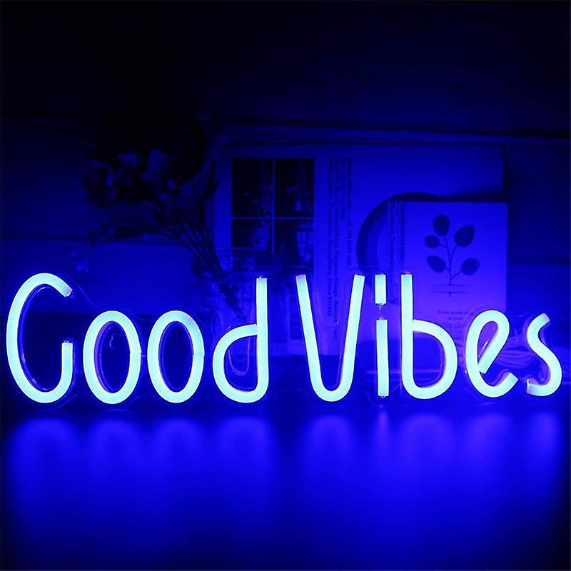 1pc LED Neon Light Sign Good Mood USB Night Light Decorative Sign for Bar Pub Store Club Garage Home party decor