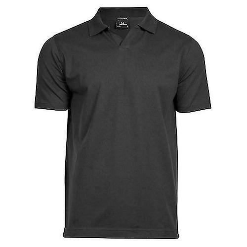 Tee Jays Mens Stretch V Neck Polo Shirt