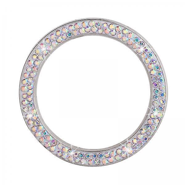 3xAuto Rhinestone Engine Ignition Start/Stop Button Ring Key Knob Decoration Multicolour