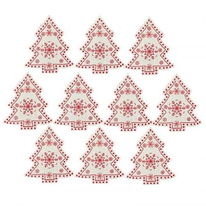 10個DIYクリスマスツリーハンギングデコレーション季節のデコレーション