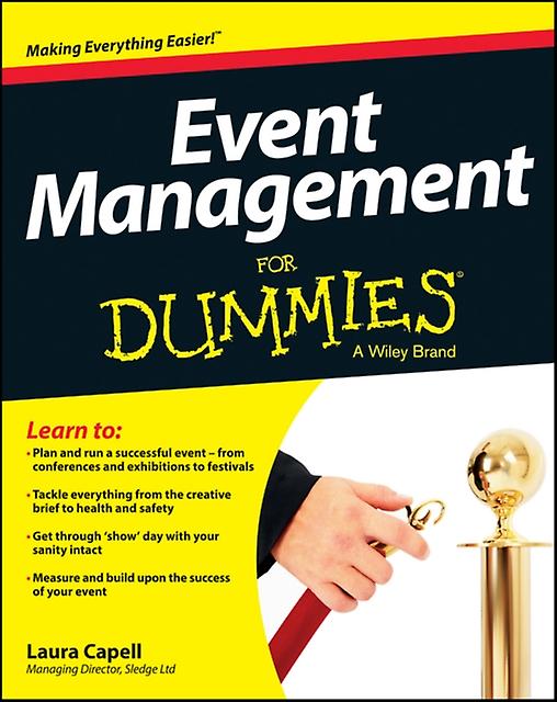 Event Management For Dummies by Laura Capell Paperback Book