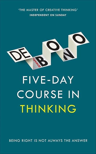 Fiveday Course In Thinking by Edward de Bono Paperback Book