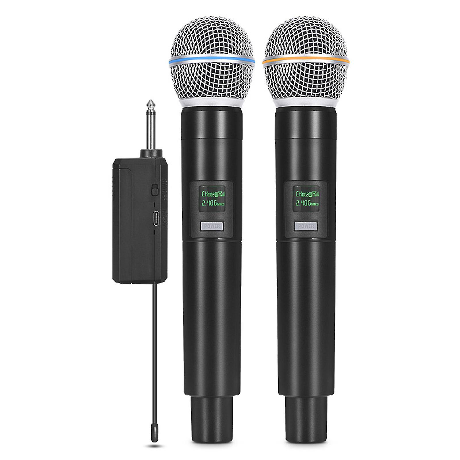 1 مجموعة الهاتف الصغير حساسة للغاية الإخلاص الصوت 2.4g نقل التكنولوجيا اللاسلكية ذكي الحد من الضوضاء اللاسلكية الهاتف الصغير لهو