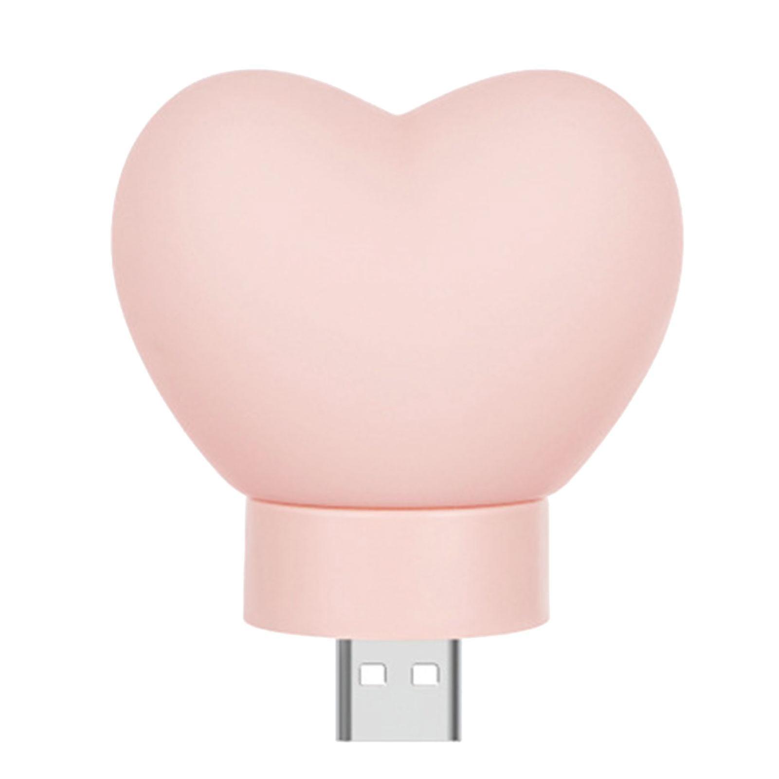 ضوء الليل القلبي شكل رائع وميض مجاني التوصيل والتشغيل غير صارخ حماية العين البلاستيك الزخرفية عيد الحب الحب القلب بقيادة Bedsi