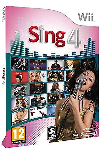 Sing 4 (Game Only) - Nintendo Wii - PAL - New & Sealed
