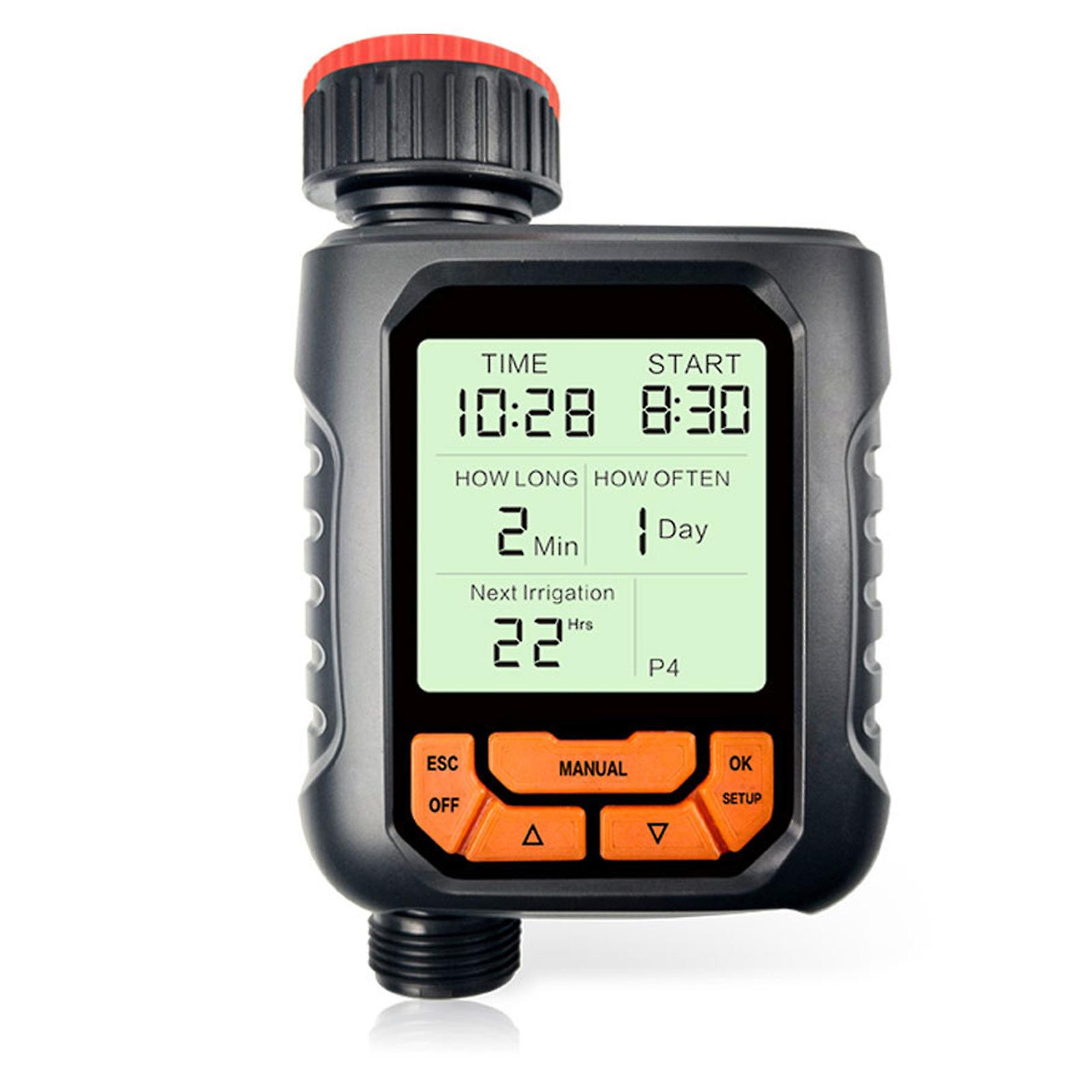 Sprinkler-Timer Programmierbare Wasser-Timer-Schlauch-Wasserhahn-Timer-Bewässerungssystem-Steuerung für Gartenschlauch-Hof-Rasenflächen