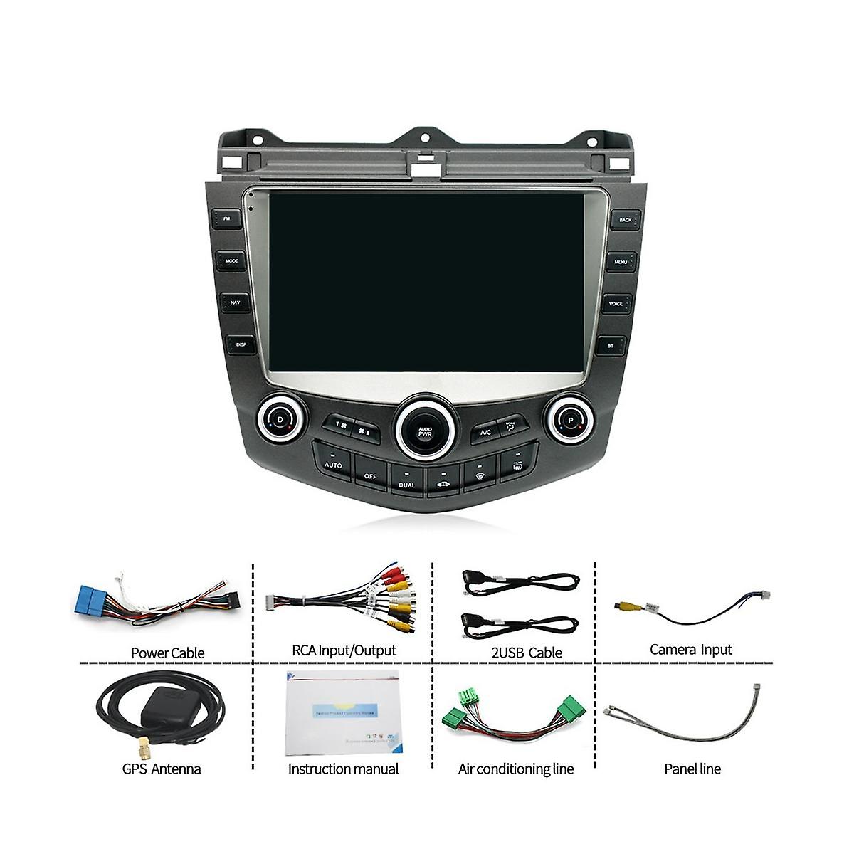 Android 11 Car Radio for Accord 7 2003-2007 2 Din Multimedia Player WIFI GPS Carplay Head Unit Auto