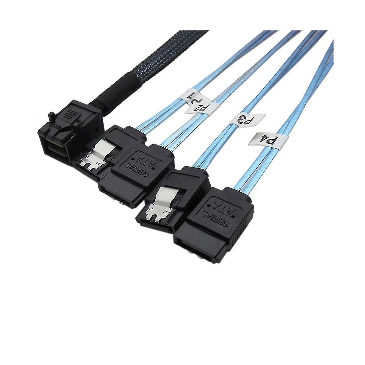Mini Hd36p Sff-8643 To 4xsata 7p Data Cable Server Transmission Cable Mini Adapter Cable