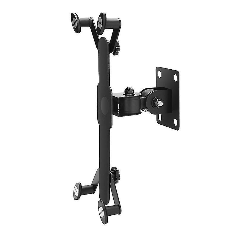 Long Arm Wall Mount Tablet Stand Multi Angle Adjustable Three Shaft Design