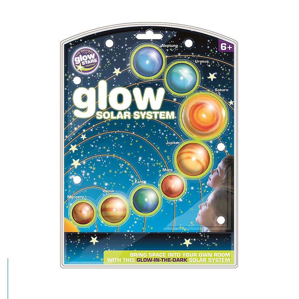 Brainstorm Toys Solar Sysytem Glow in the Dark Stickers Ages 3 Years and Up