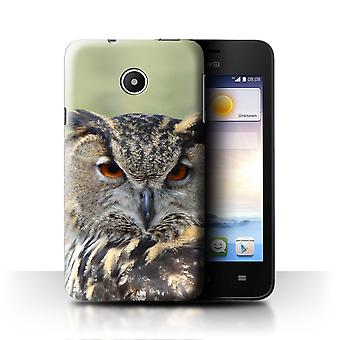 STUFF4 Case/Cover for Huawei Ascend Y330/Eagle Owl/Birds of Prey