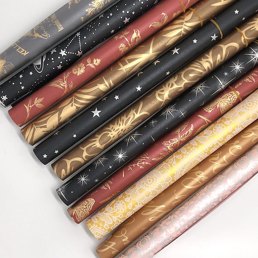 Christmas Gift Xmas Wrapping Paper Ins Style Paper Handmade Book Wrapper