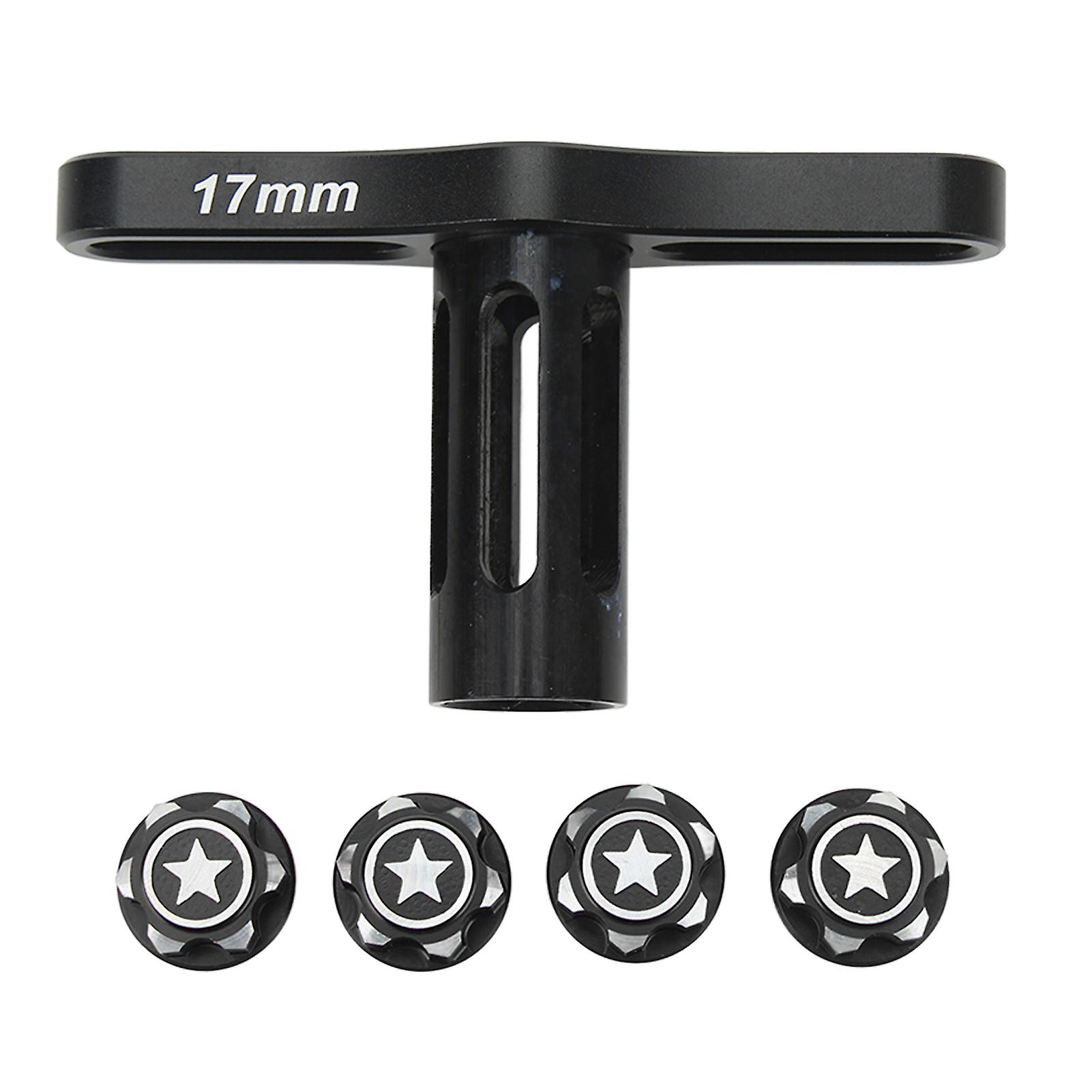 Wheel Hex Nuts,17mm Wheel Hex Nuts RC Metal Hex Wheel Nut Hex Nuts Installation Wrench Class Leading Features