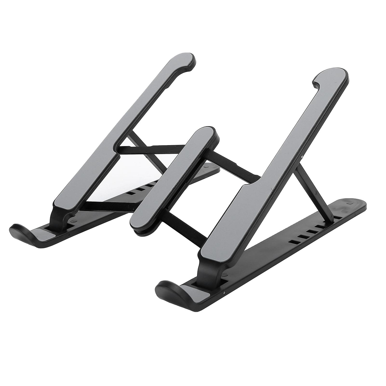 Portable Laptop Stand Foldable Non‑Slip Tabletop Notebook Cooling Bracket Riser Adjustable Height