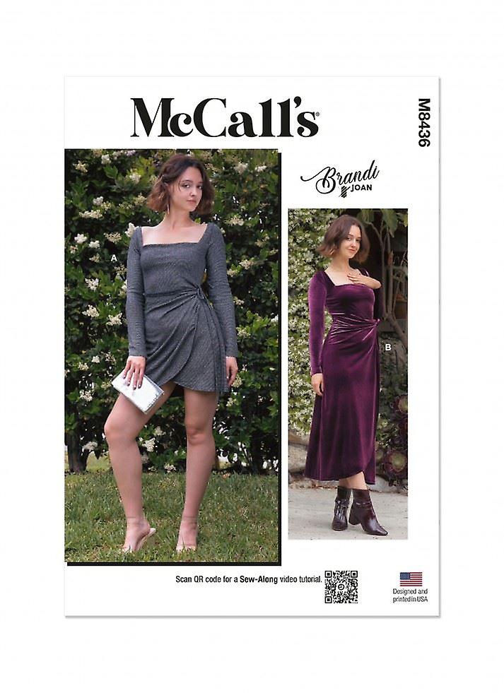 McCalls Paper Sewing Pattern 8436