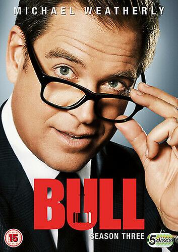 Bull Season Three DVD (2020) Michael Weatherly cert 15 5 discs NEW - Region 1