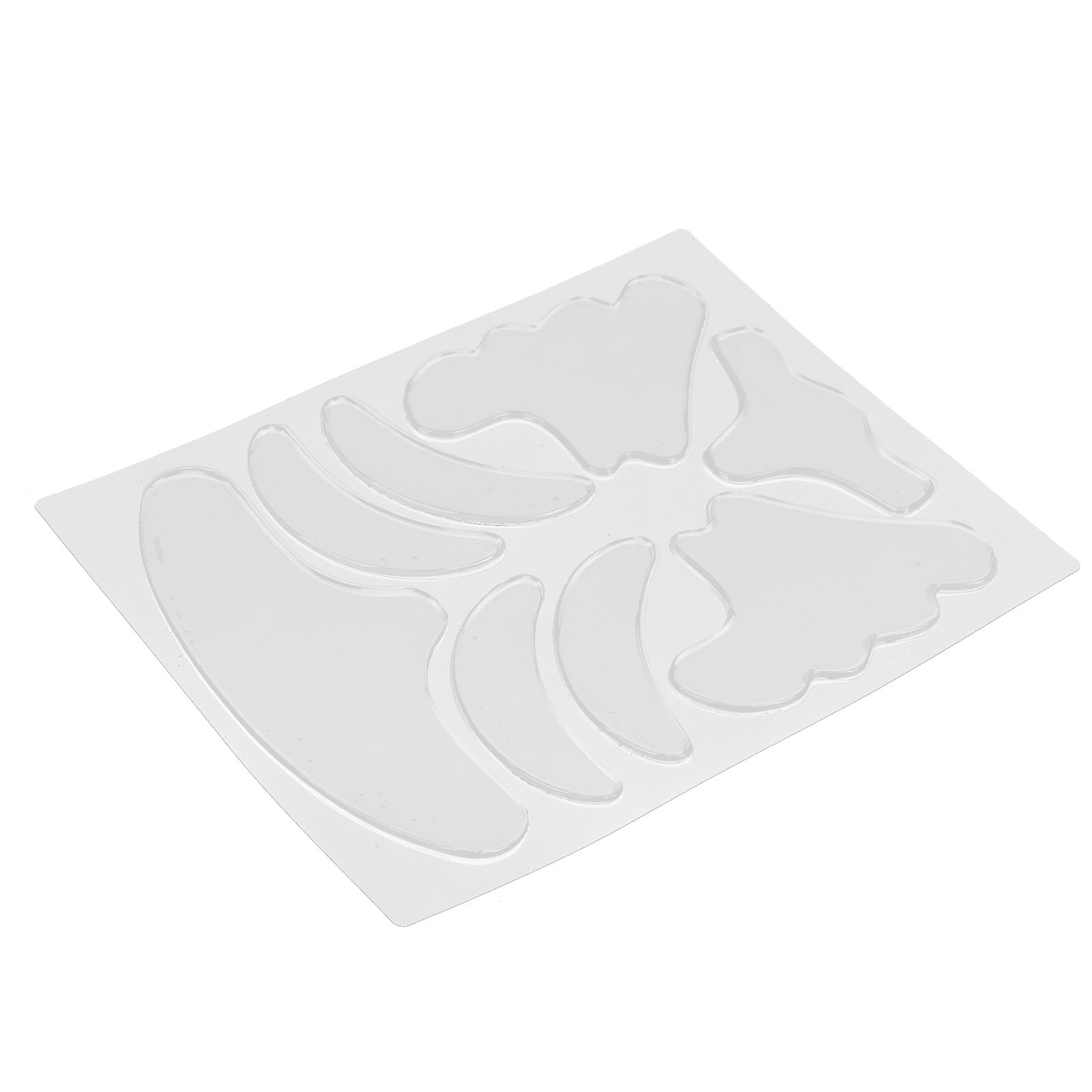 8 in 1 Reusable Face Wrinkle Patches Silicone Wrinkles Treatment Patch Fine Lines Remove Pads