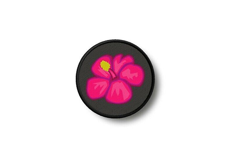 Patch badge ecusson prints thermosticking hawaii flower hibiscus