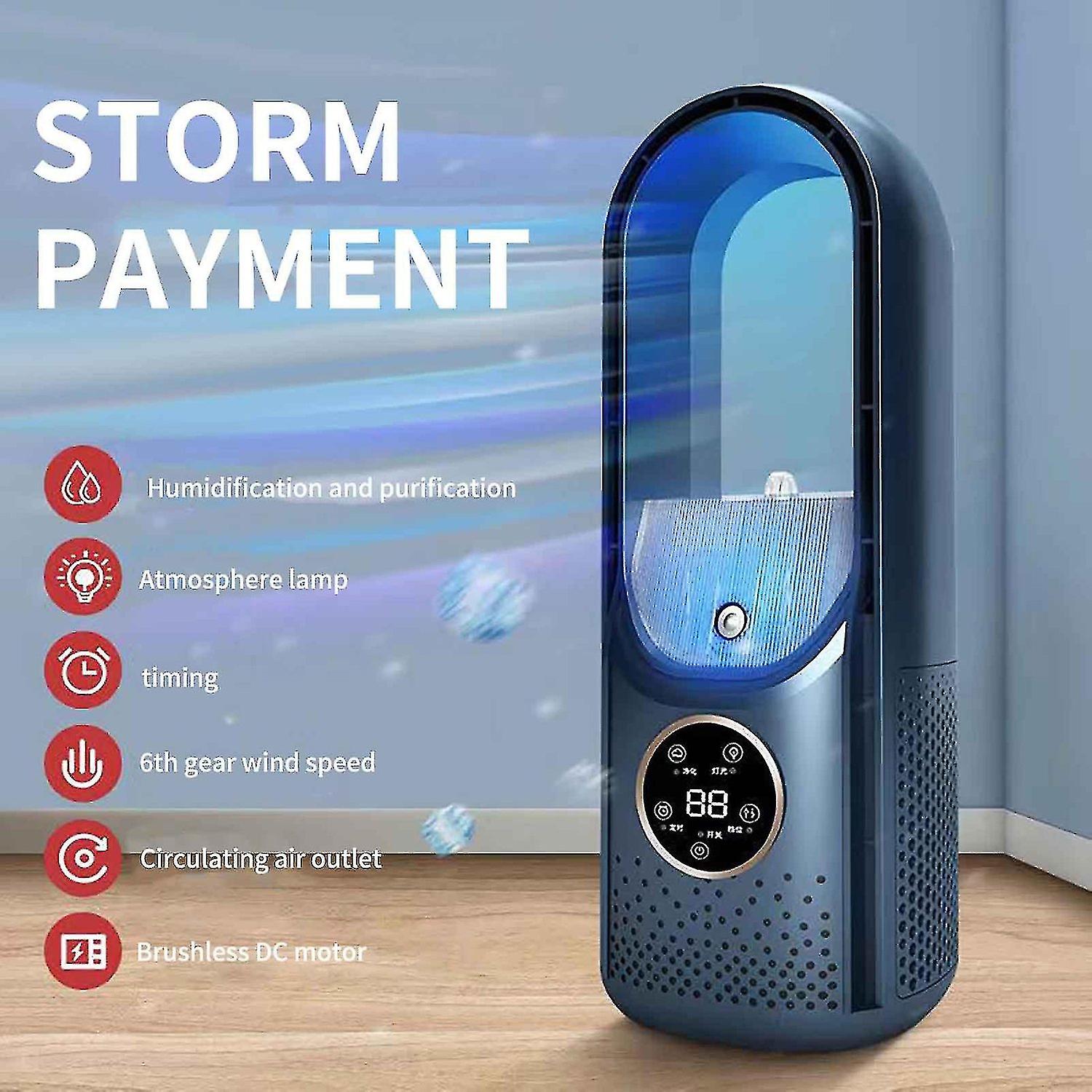 Portable Air Cooler Fan Ice Cold Cooling Conditioner Unit