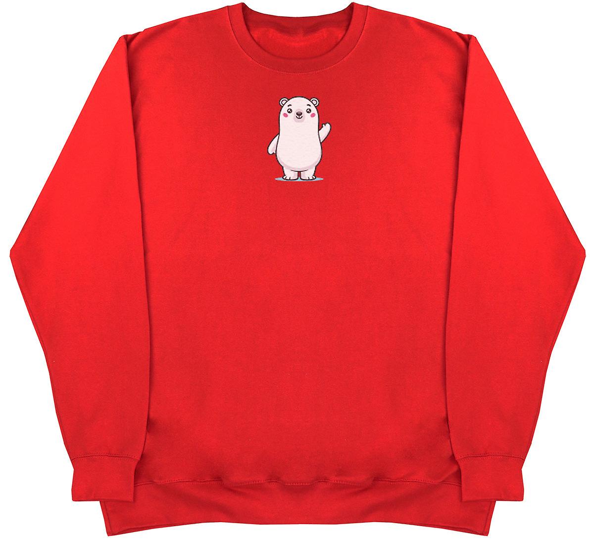 Polar Bear - Kids Oversized Comfy Sweater