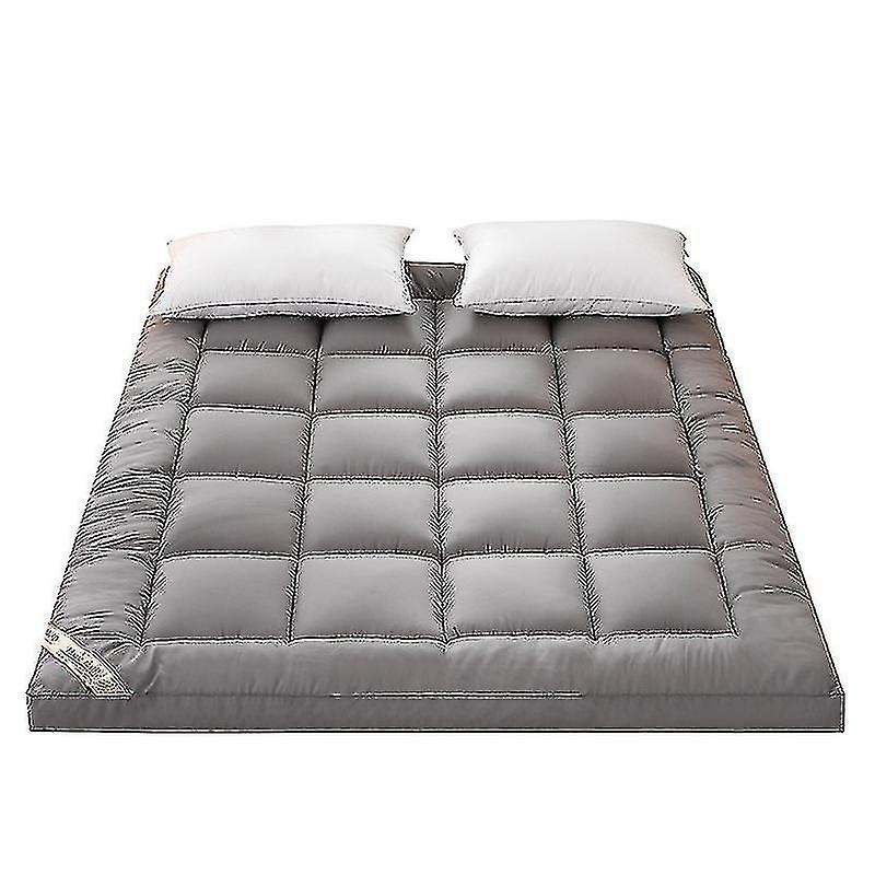 Extra thick mattress, breathable down alternative to down bed