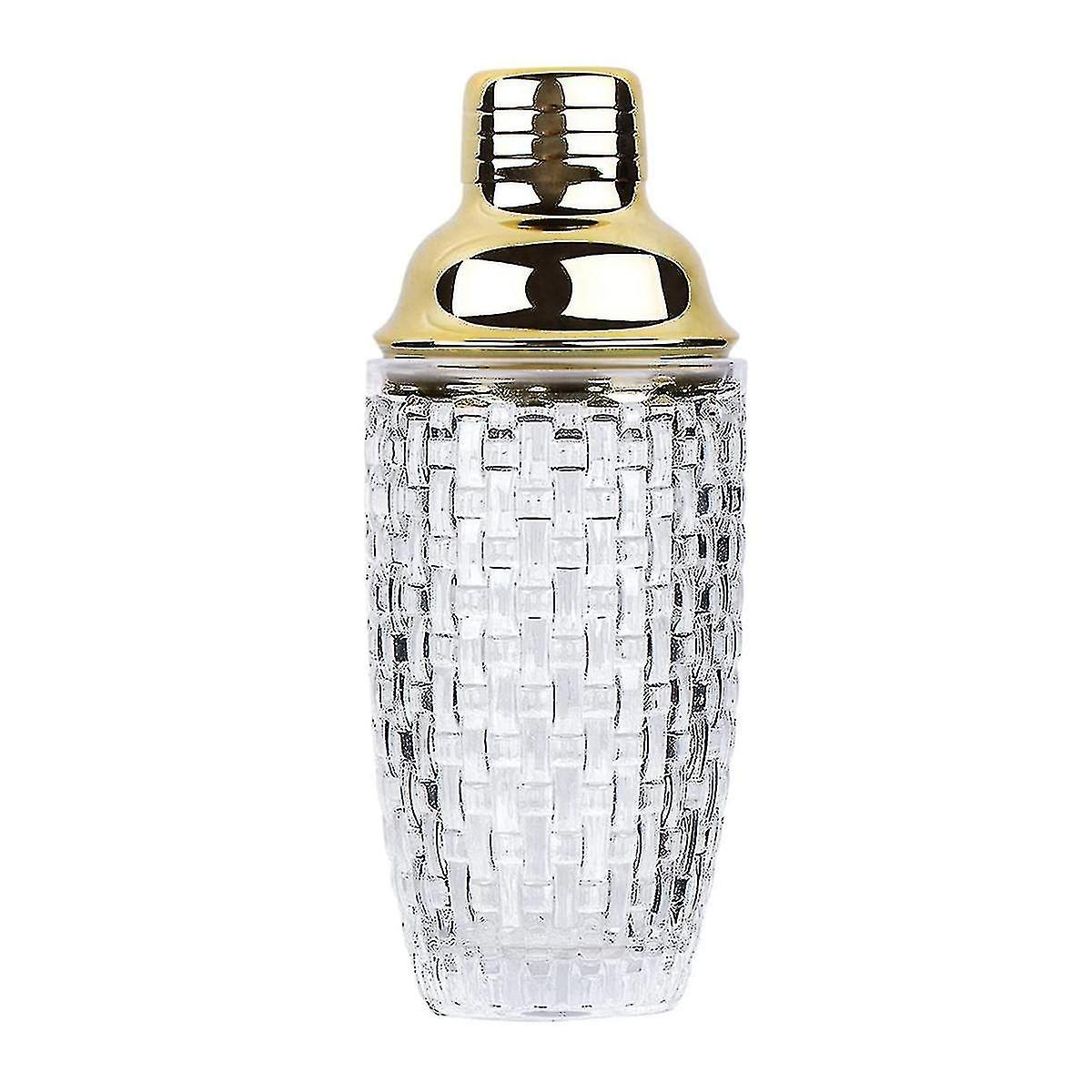 13オンス ガラスカクテルシェーカーセット - カクテル用ガラスシェーカー、ドリンクシェーカーカクテル、カクテルシェーカー