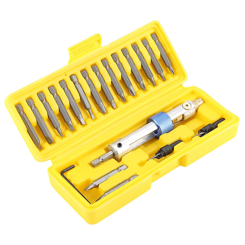 20 PCS Drill Bits Multi screwdriver Set Kit Updated Version