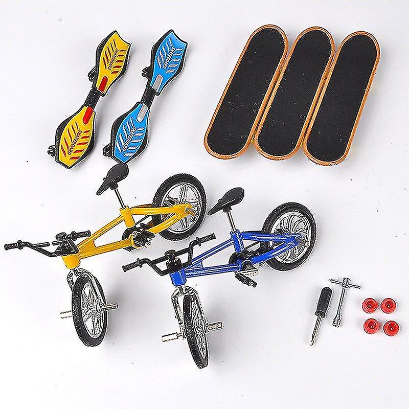 Finger Scooter Toy, Mini Fingerboard Scooter, Interactive Two