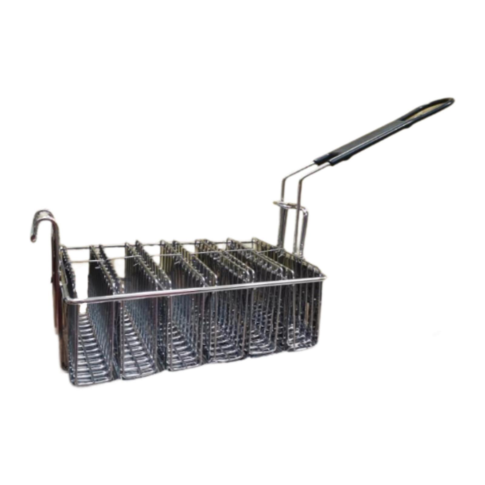 Deep Fried Basket Multipurpose Practical Chicken Fryer Tortilla Fryer Basket 6 Grids