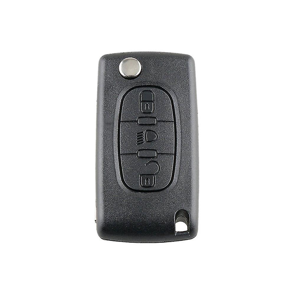 Car Flip Key Shell 3b Ce0523 For Citroen C4 C5 C6 C8 Remote Key Cover Fob Case Shell Cover Key Prote