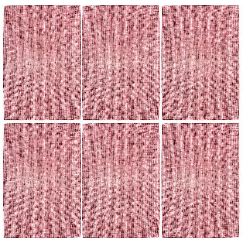 6pcs Pvc Place Mat