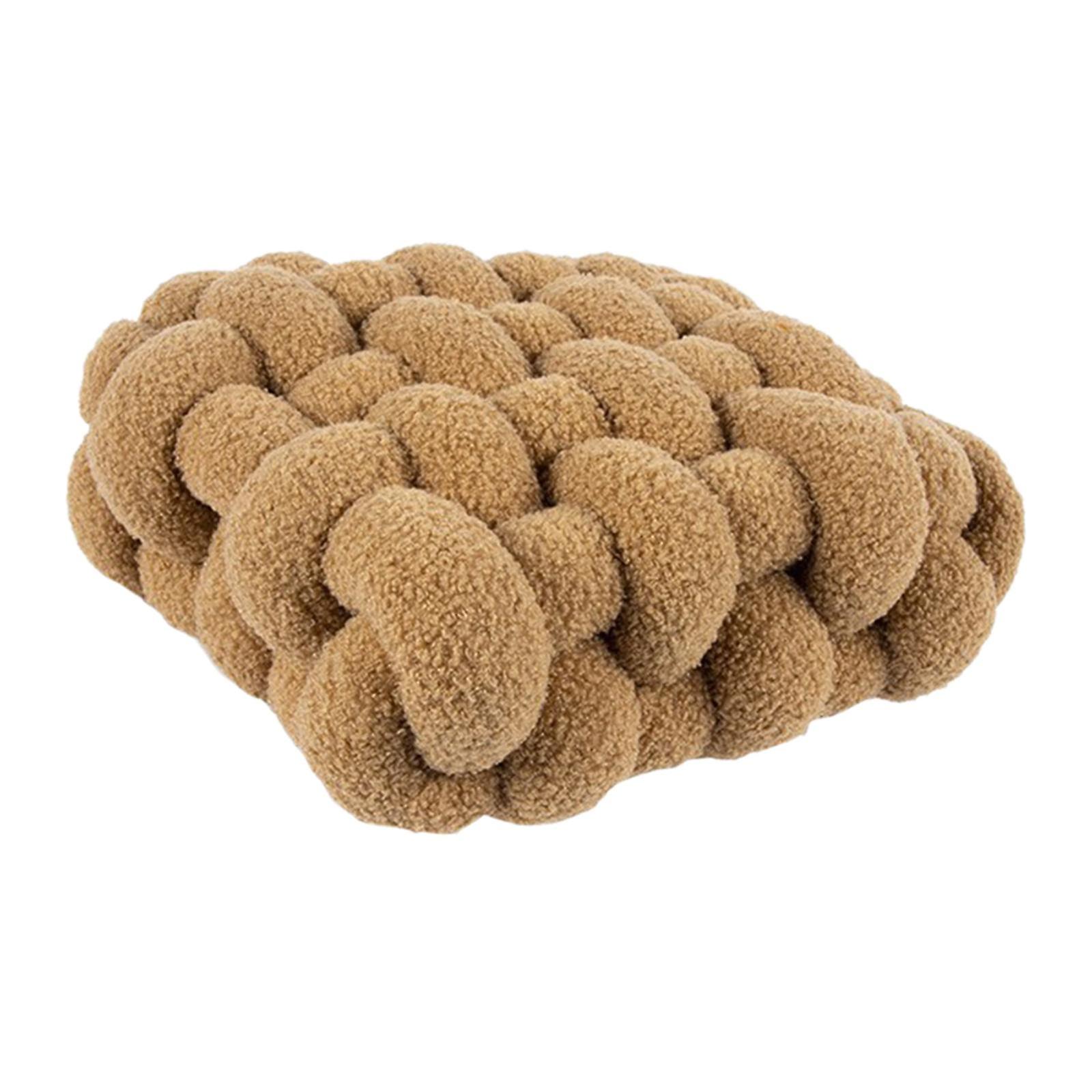 椅子クッションマットリビングルームレストランウェディングカーキのための装飾的なぬいぐるみ枕