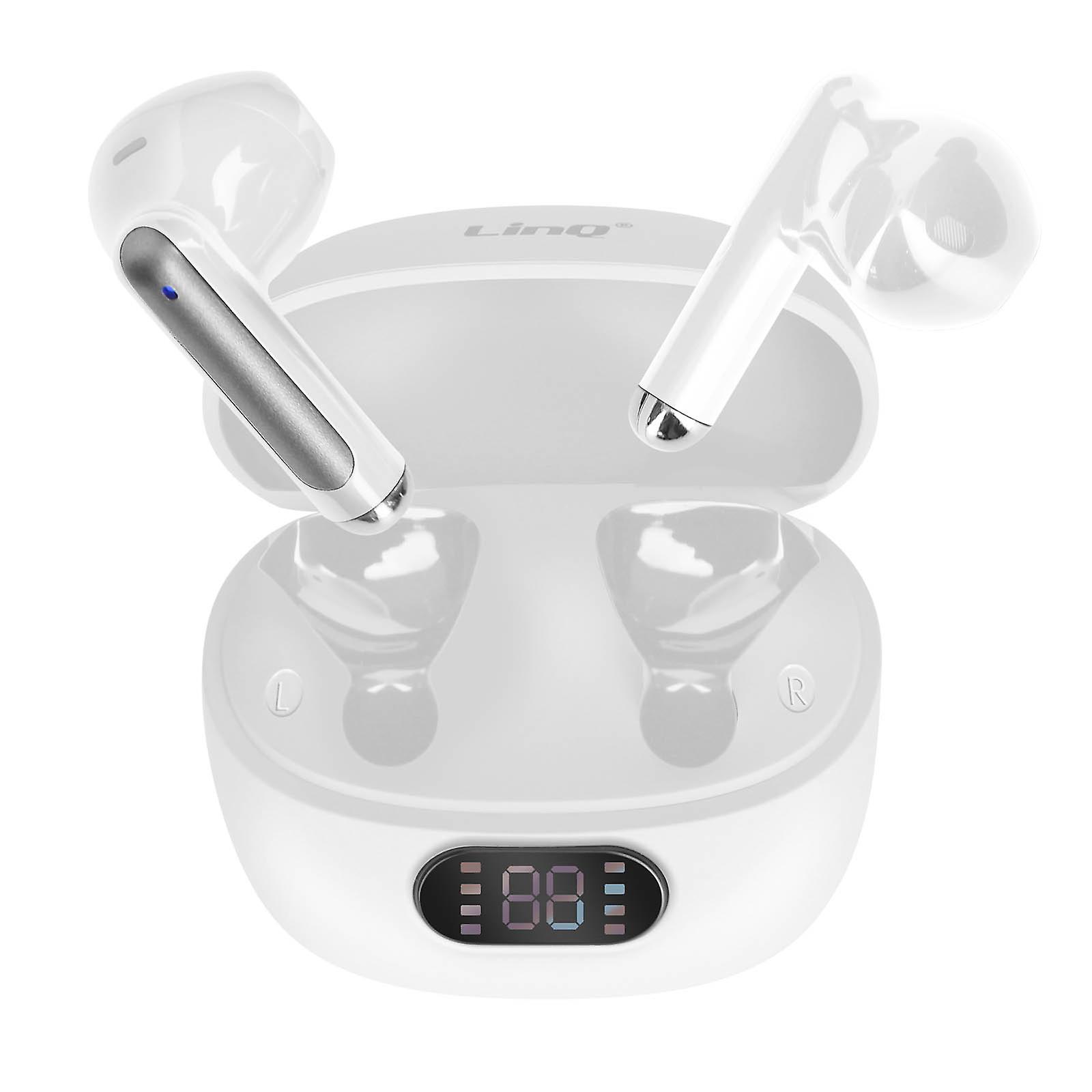 Wireless earphones Touch control with LED display