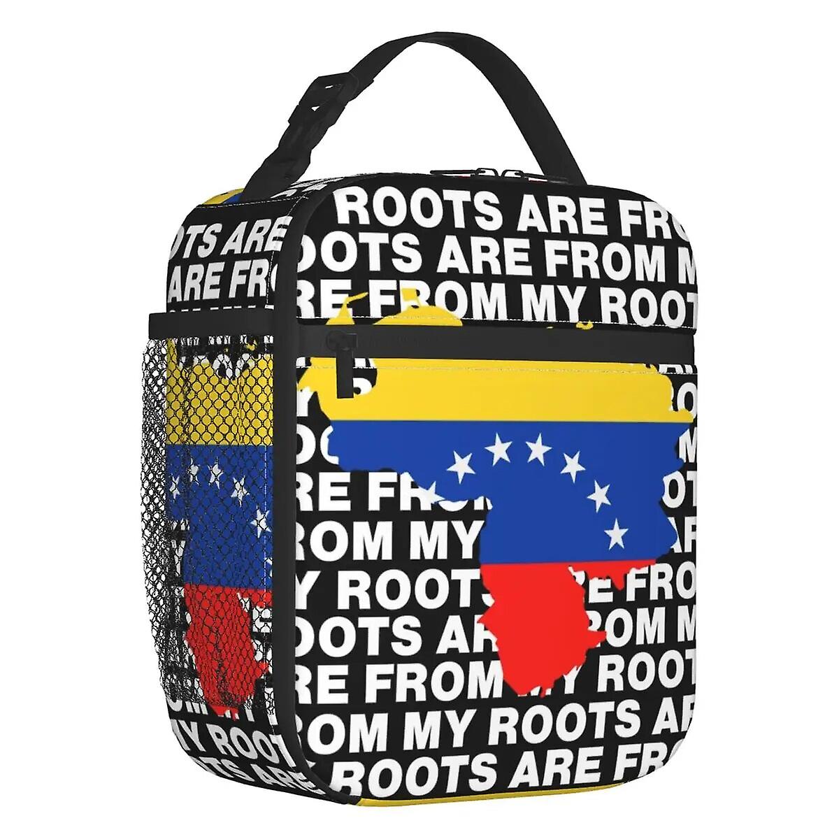 فنزويلا أريبا أنا آكل أريباس للأغذية التقليدية 7 نجوم حقيبة غداء معزولة حراريا Vzla المحمولة حمل الغداء لصندوق الطعام المدرسي