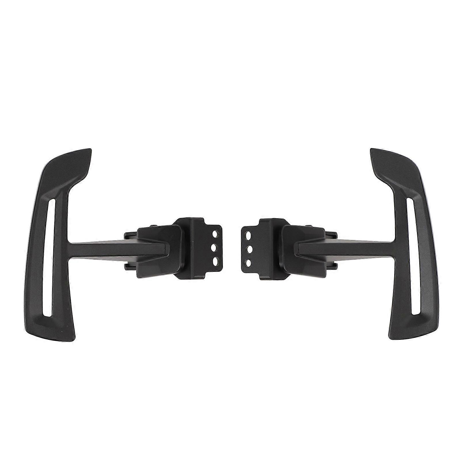 1 Pair Car Steering Wheel Shift Paddle Aluminum Alloy Clear Marking Steering Wheel Shifter Paddle for 911 718 Cayenne Macan NO.1922