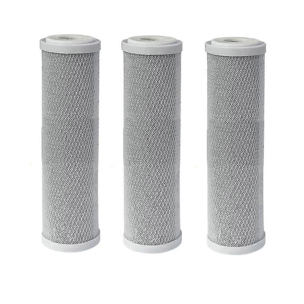 3 stuks 10 inch CTO actieve kool waterfilter, waterfilterpatroon, filter het water verwijder de c