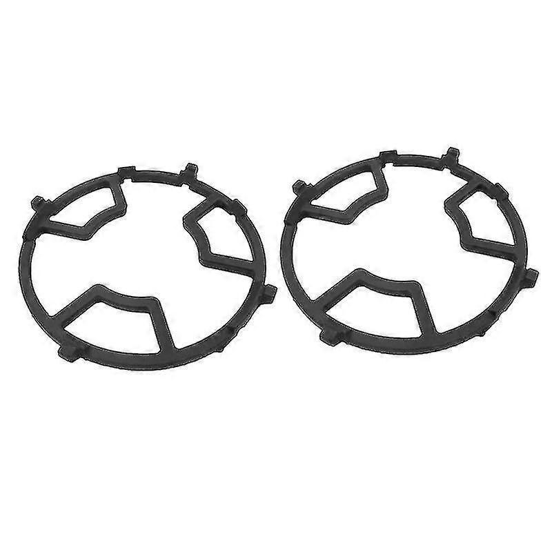 2-Pack Universal Black Wok Support Ring Herd Stativ Herd Rack