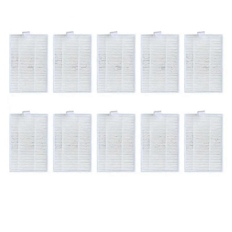 10pcs For V5 / V5 Pro Robot Vacuum Cleaner Hepa Filter Replacement Accessories Spare Part