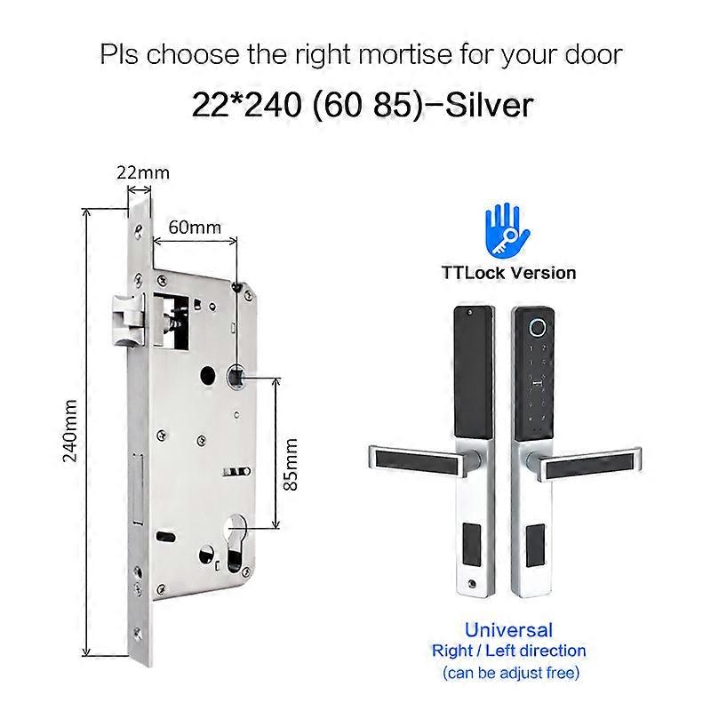 Waterproof Keyless Bluetooth Reader Fingerprint Digital Push Pull Smart Door Lock For Glass Sliding Or Wooden Home Door