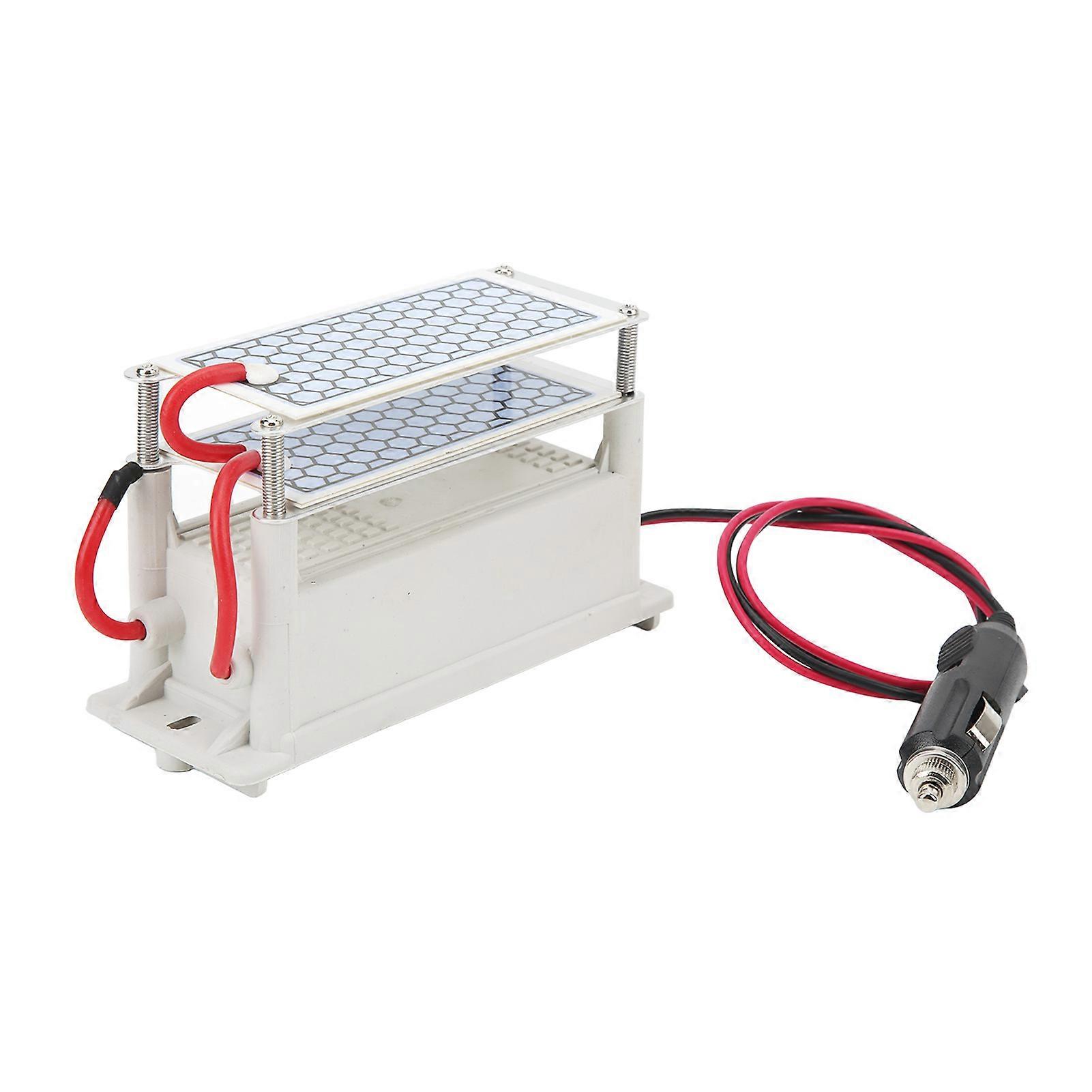 Ozone Generator Ceramic Plastic DC12V Washable Reusable Ozonizer for Air Cleaner Purifier