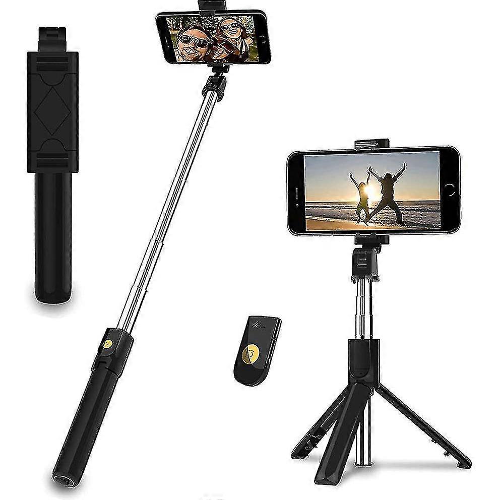 بلوتوث سيلفي عصا ترايبود مع التحكم عن بعد، التناوب عصا سيلفي مع