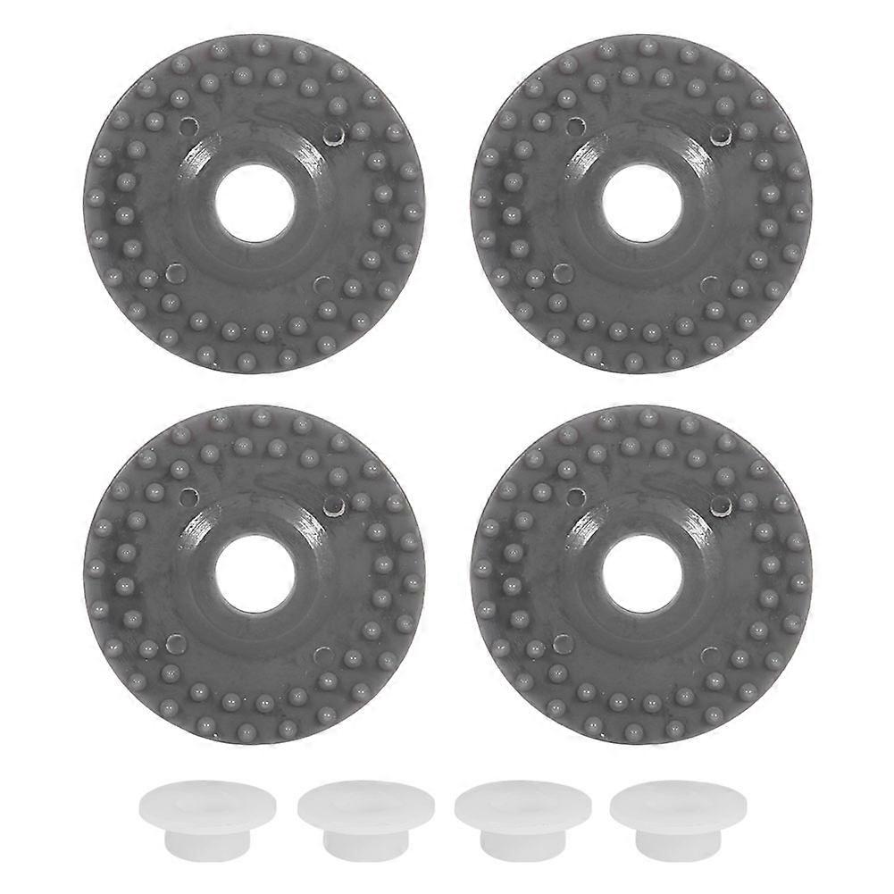 חלקי מכונת סריגה 4 גלגל גומי 4 טבעת לקנה כסף SK840 SK580 SK270 SK218 SK325