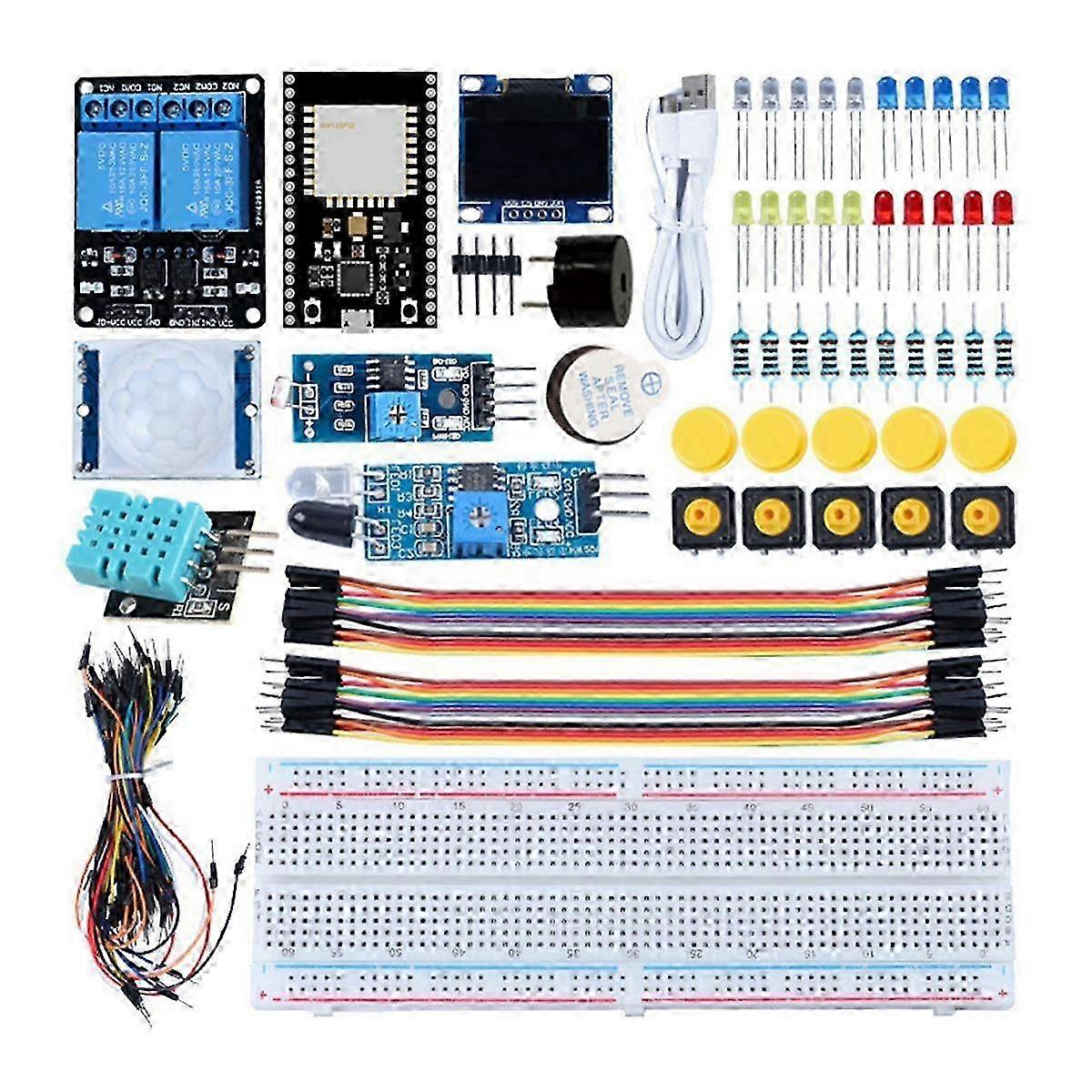 ESP32 WIFI Board Super Kit IOT Development Board for Project, School Educational Training ESP32 Kit