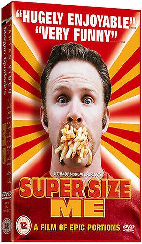 Super Size Me DVD (2005) Morgan Spurlock cert 12 - Region 2