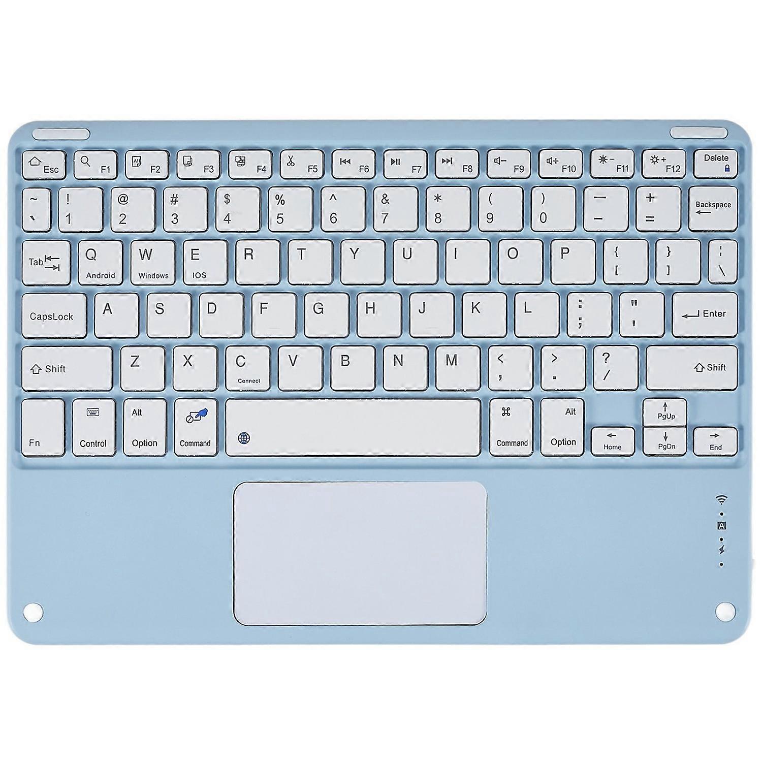 X7 10 Inch Ultrathin Bluetooth Keyboard Portable Magnetic Wireless Keyboard with TouchPad for Tablet