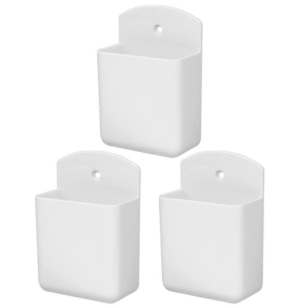 3Pcs Wall Remote Control Holders No Drilling Remote Control Wall Organizers Adhesive Wall Holders